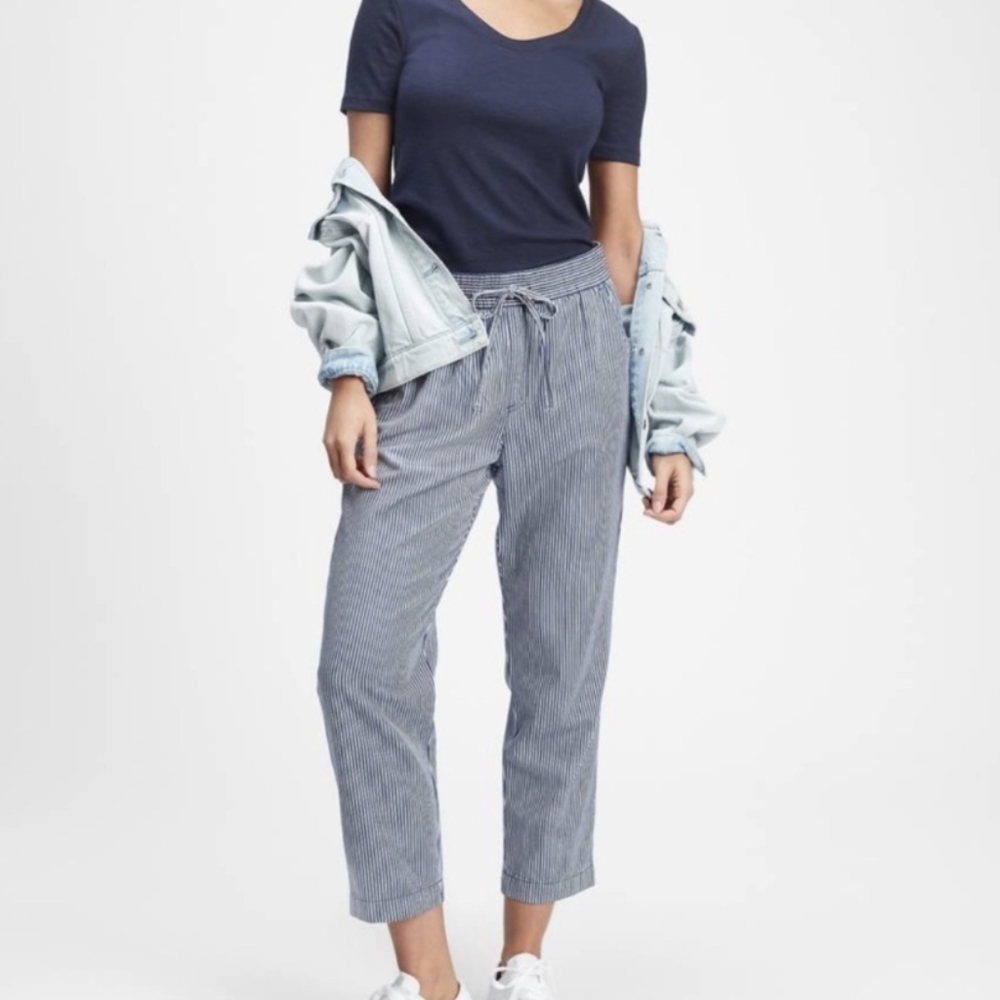 Gap Linen Drawstring Pants
